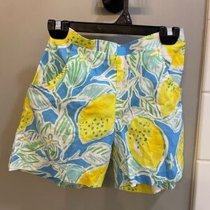 J. Bailey Lemon Patterned Shorts / Size 12 / VGUC